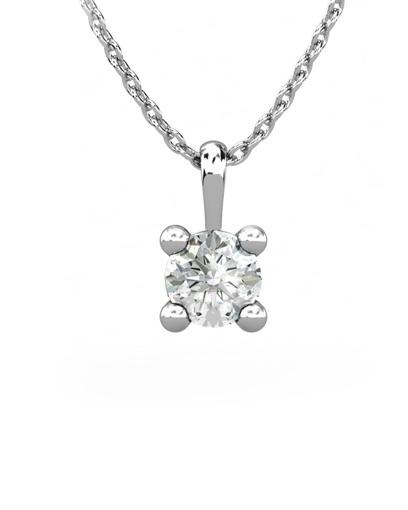 COLGANTE ORO DIAMANTE 0,35 CT - CRESBER