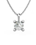 COLGANTE ORO DIAMANTE 0,45 CT - CRESBER