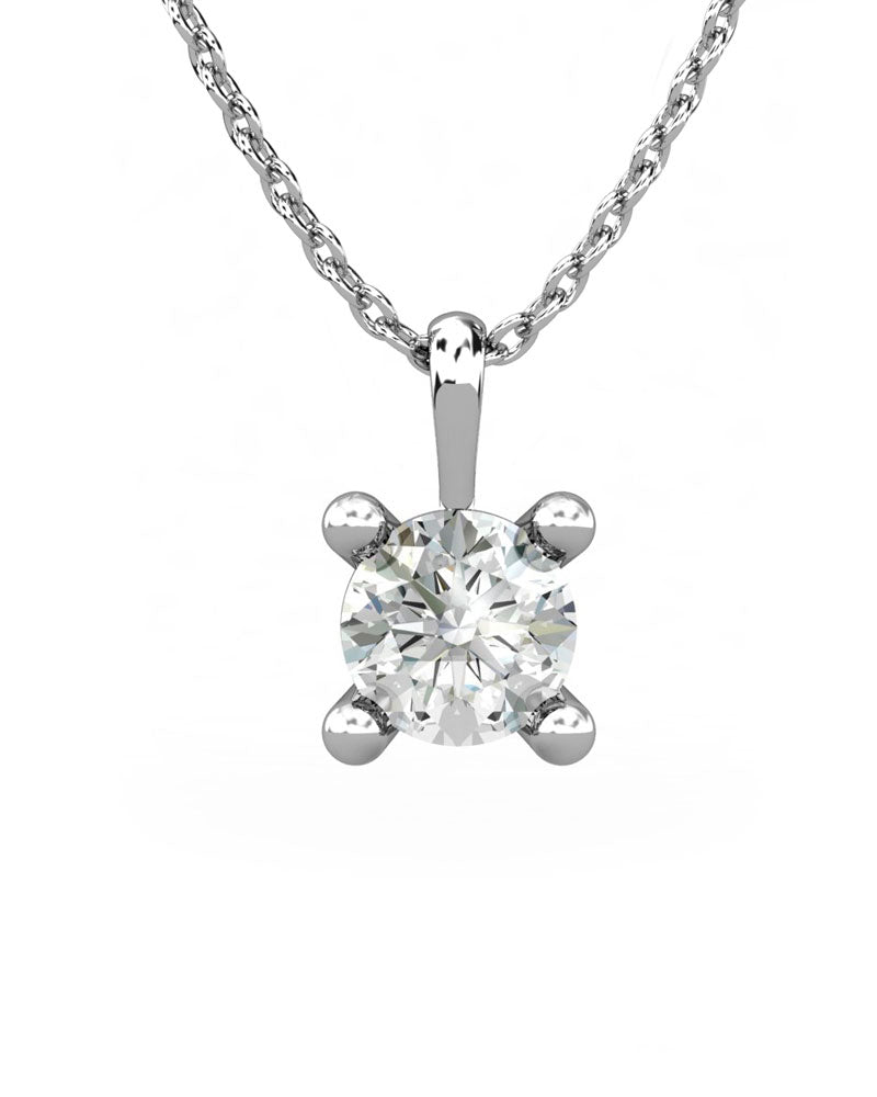 COLGANTE ORO DIAMANTE 0,50 CT - CRESBER