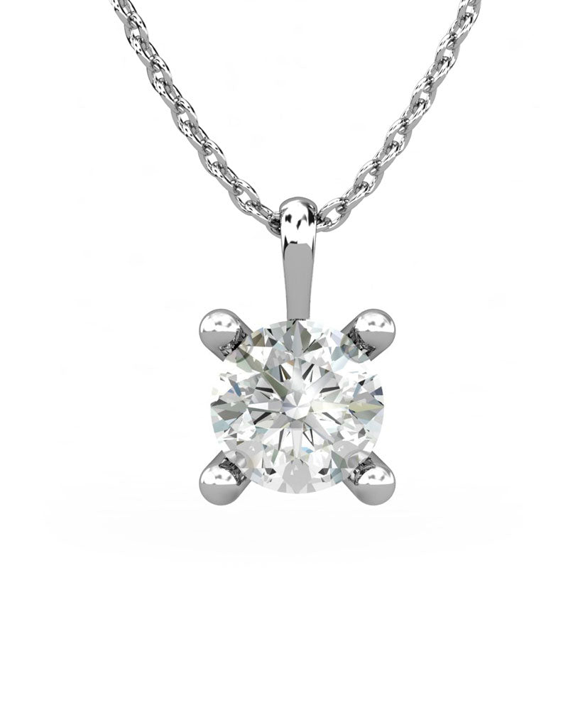 COLGANTE ORO DIAMANTE 0,60 CT - CRESBER