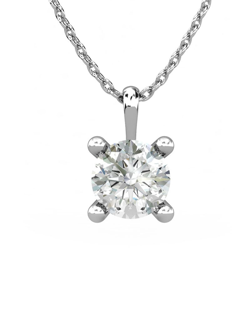 COLGANTE ORO DIAMANTE 0,70 CT - CRESBER