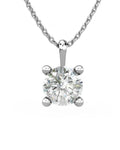 COLGANTE ORO DIAMANTE 0,80 CT - CRESBER