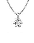 COLGANTE ORO DIAMANTE 0,10 CT - CRESBER