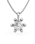 COLGANTE ORO DIAMANTE 0,60 CT - CRESBER