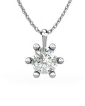 COLGANTE ORO DIAMANTE 0,70 CT - CRESBER