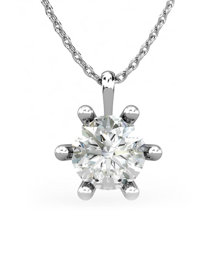 COLGANTE ORO DIAMANTE 1,00 CT - CRESBER