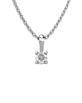 COLGANTE ORO DIAMANTE 0,20 CT - CRESBER