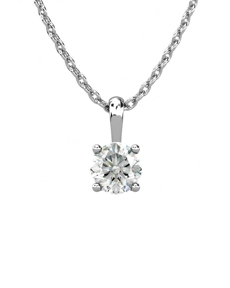 COLGANTE ORO DIAMANTE 0,70 CT - CRESBER