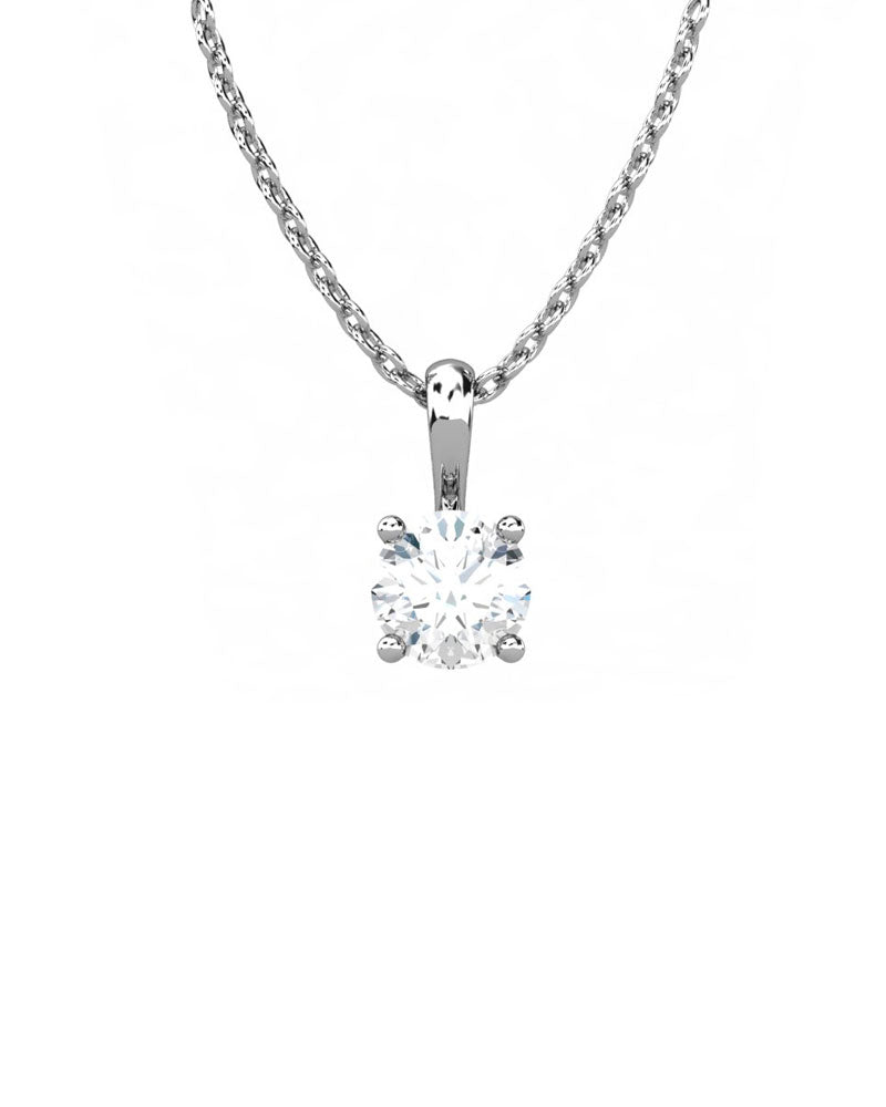 COLGANTE ORO DIAMANTE 0,75 CT - CRESBER