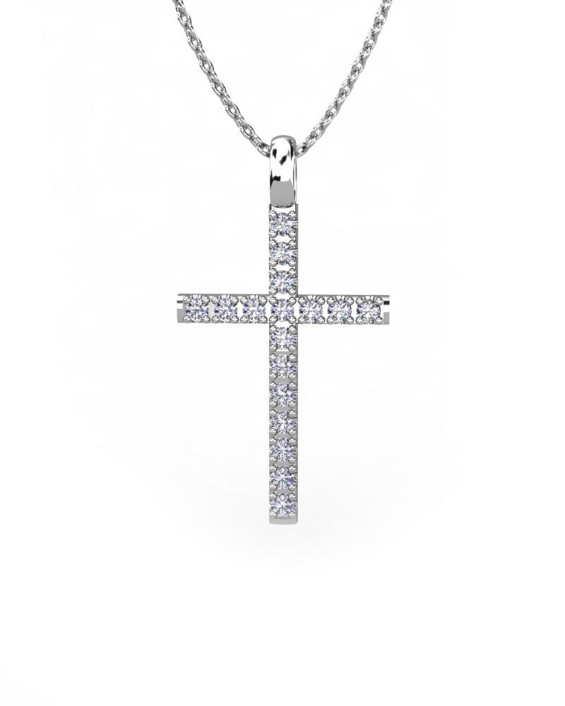 COLGANTE ORO DIAMANTE 0,12 CT - CRESBER