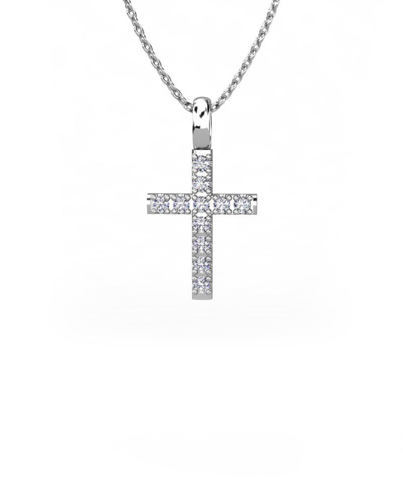 COLGANTE ORO DIAMANTE 0,07 CT - CRESBER