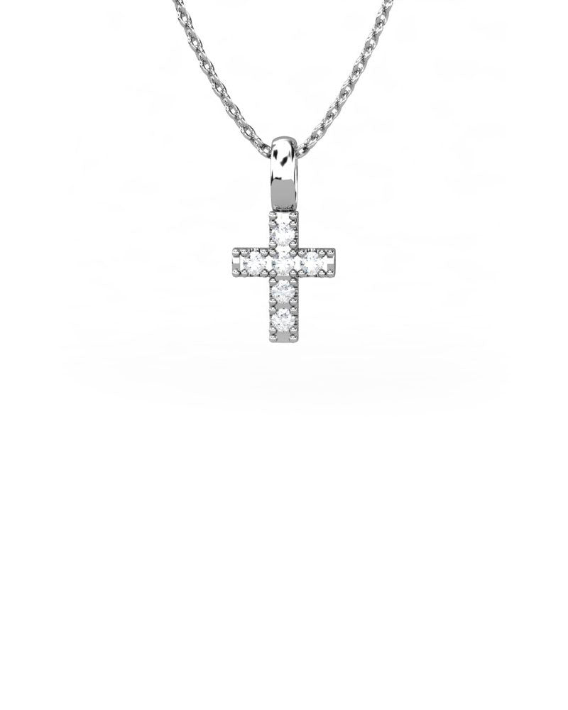 COLGANTE ORO DIAMANTE 0,04 CT - CRESBER