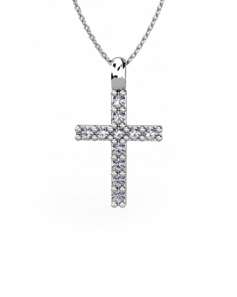COLGANTE ORO DIAMANTE 0,30 CT - CRESBER