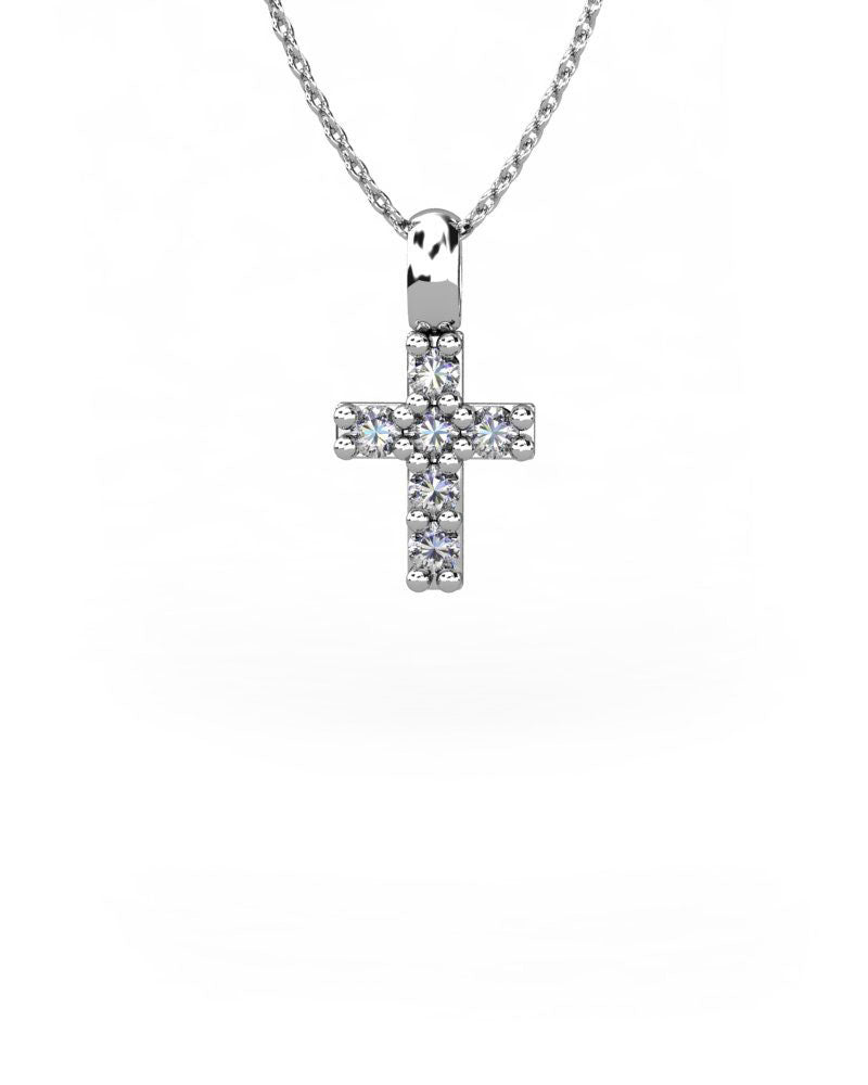 COLGANTE ORO DIAMANTE 0,16 CT - CRESBER