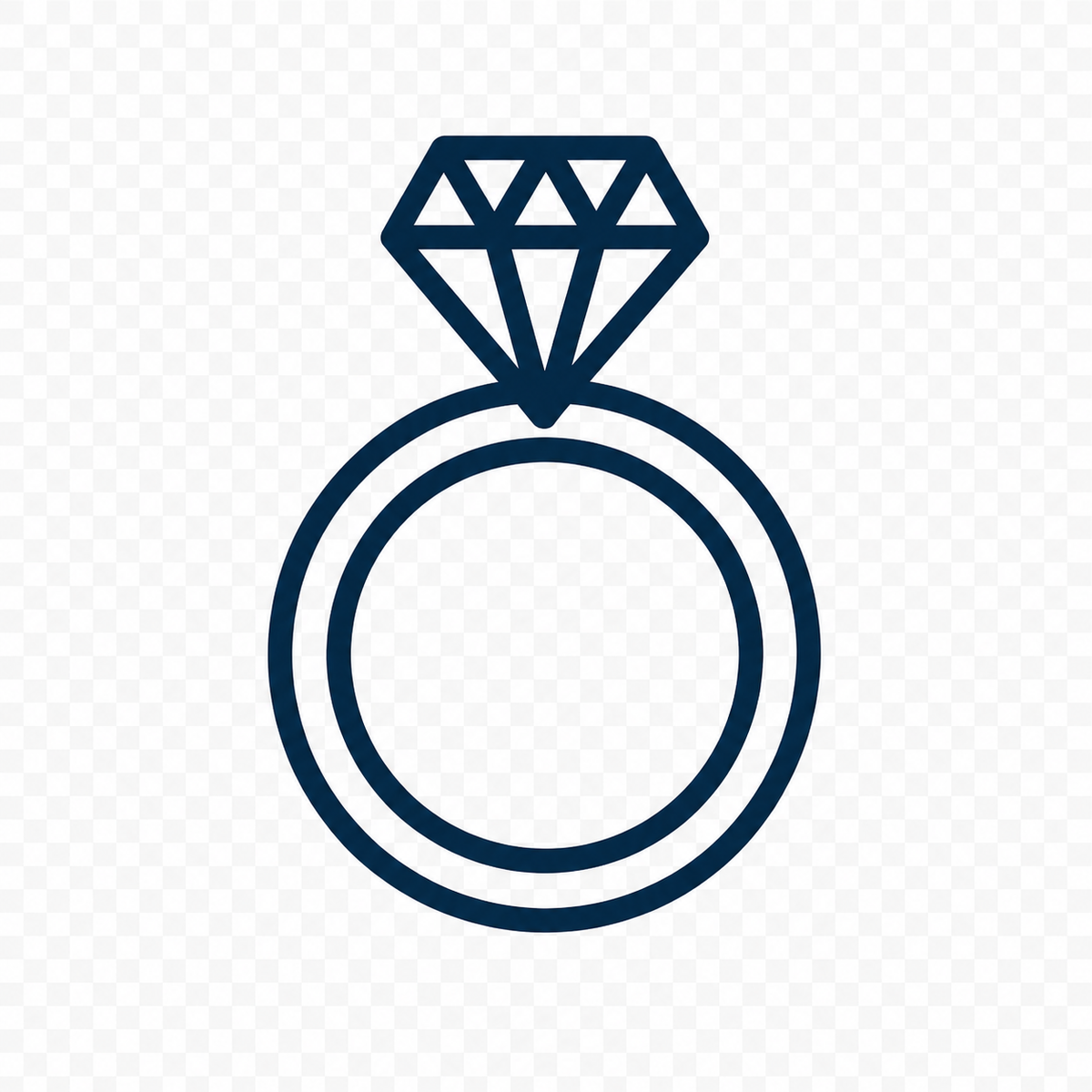 Icono anillo compromiso de Cresber