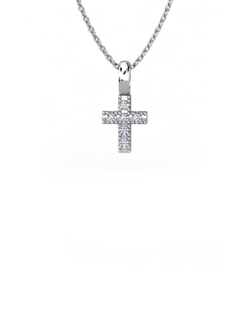 COLGANTE ORO DIAMANTE 0,04 CT - CRESBER