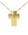 GARGANTILLA DE ORO CRUZ - CRESBER