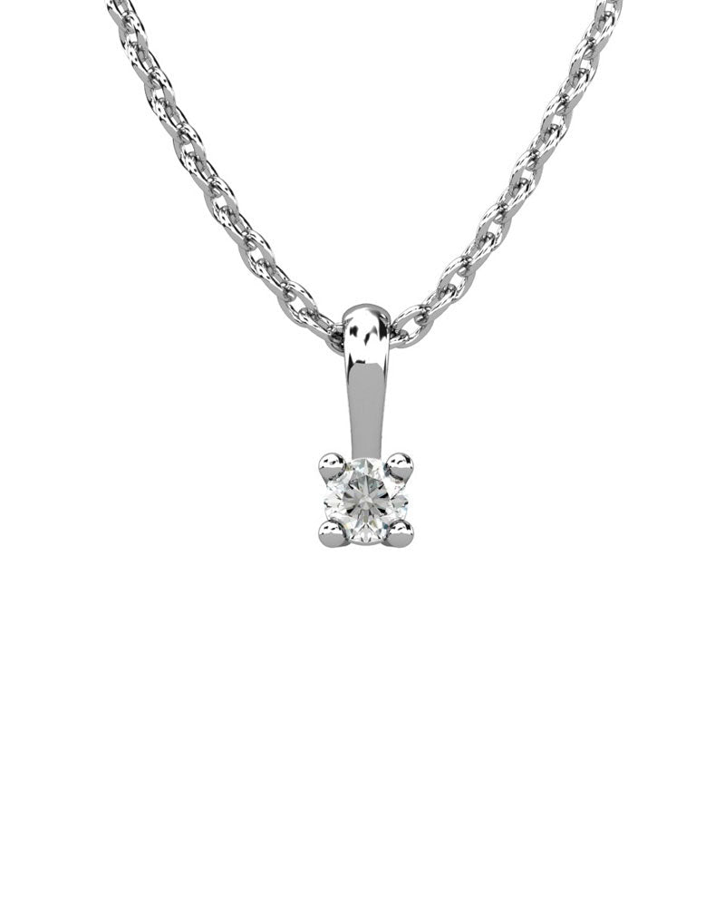 GARGANTILLA DIAMANTE 0,10 CT - CRESBER