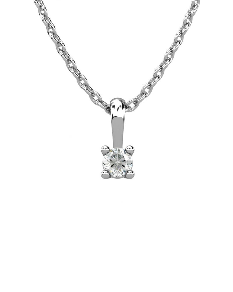 GARGANTILLA DIAMANTE 0,15 CT - CRESBER